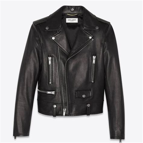 ysl biker jacket outfit|saint laurent biker jacket.